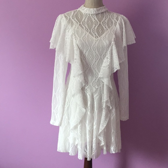 NWT* FREE PEOPLE Rock Candy Lace Dress Small - Picture 2 of 7
